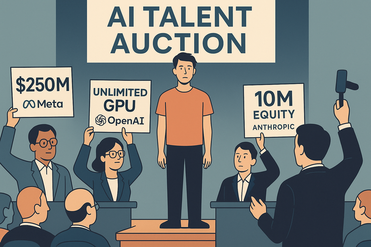 The Global AI Talent War: $134.8 Billion on the Line — and the Future of Tech Leadership