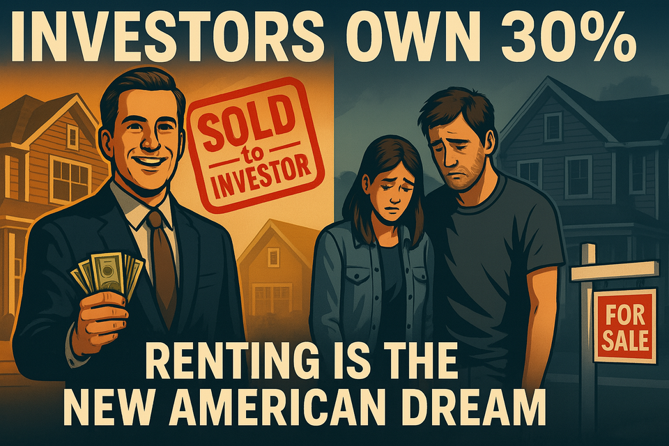 Investors Now Buy 30% of U.S. Homes — Congrats, Renters, You’re Just Watching
