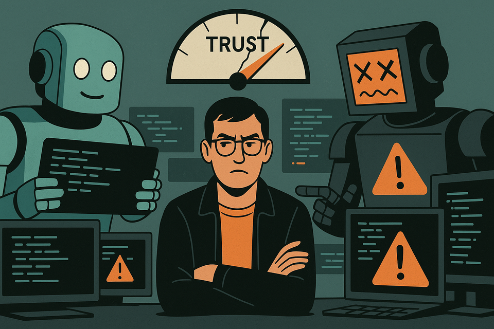 "We Love AI, We Just Don’t Trust It": Devs Hit the Gas While Slamming the Brakes