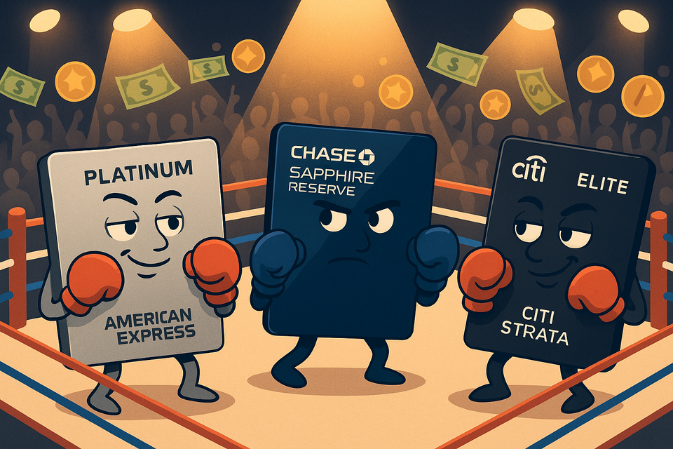 The Premium Credit Card War: Why Citi, Chase, and Amex Are Aggressively Competing in 2024–2025
